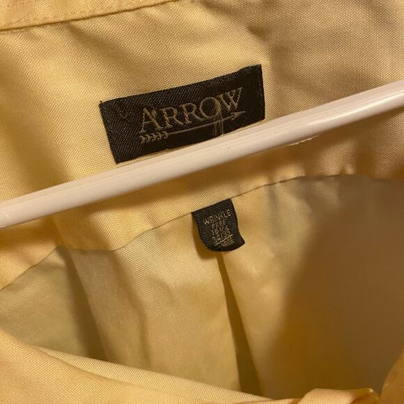 Yellow Button Up Size Large - Picture 2 of 3